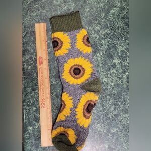 Sunflower Pattern Women's Casual Socks